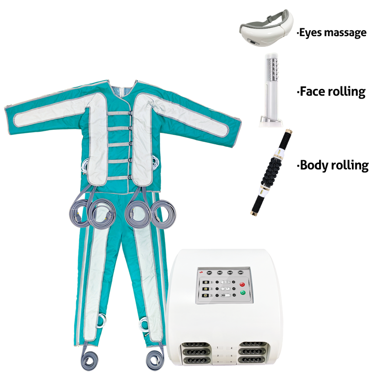 eye +infrared+pressotherapy+face roller+body roller black