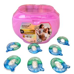 61 Cápsulas de Gel para Lavandería con Fragancia Duradera 3 en 1, Detergente en Cápsulas para el <span class=keywords><strong>Hogar</strong></span>, Venta al por Mayor - Product Image 4