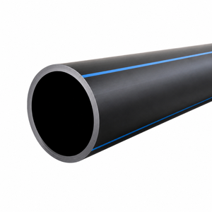 Tuyau d'alimentation en eau HDPE haute pression pour drainage et irrigation, norme DIN, flexible et durable avec connexion par fusion bout à bout - Product Image 1