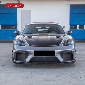Kit de carrosserie de conversion Tune GT4 <span class=keywords><strong>RS</strong></span> pour Porsche 718 Cayman Boxster Pièces automobiles Pare-chocs avant Diffuseur arrière Sortie d'échappement - Product Image 2