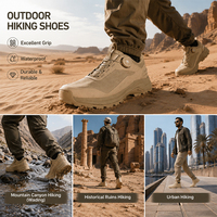 Bottes d'entraînement au combat améliorées Homme Extérieur Camping Anti-usure Réponse rapide Randonnée Pêche Chasse Baskets Hommes Tactiques Chaussures