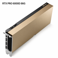 RTX PRO 6000D 84GB GDDR7 Blackwell PCIe 5.0 Kartu Grafis Video Card Workstation GPU untuk Deep Learning LLM Server