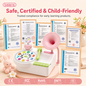 Envío Inmediato: Beiens S9, Caja de Sonidos Educativa <span class=keywords><strong>para</strong></span> Niños, Máquina de Cuentos Bilingüe, Máquina de Lectura, Juguete Educativo Unisex - Product Image 5