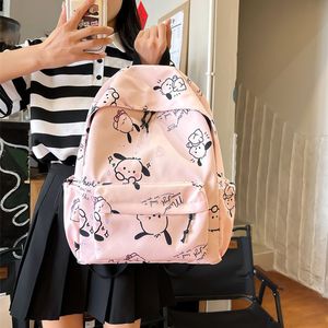 Sac à dos décontracté graffiti de style coréen pour femmes à la mode simple imprimé début lycée et étudiant - Product Image 3