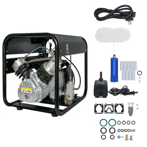 Tuxing nóng bán Đôi Xi lanh 4500psi ống thở áp lực cao hoạt động ngoài trời Inflator xách tay PCP Tank Máy nén khí