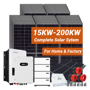 ระบบพลังงานแสงอาทิตย์แบบไฮบริดครบวงจร 3 เฟส 3kw 5kw 8kw 10kw 48v ระบบพลังงานแสงอาทิตย์แบบไฮบริดออนกริดและออฟกริดสำหรับบ้าน - Product Image 1