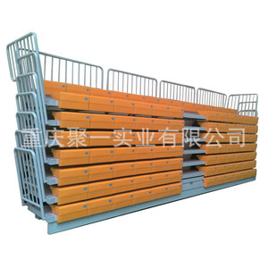 ที่นั่งแบบเคลื่อนย้ายได้สำหรับสนามกีฬาโรงเรียน 750 ที่นั่ง แถวเก้าอี้ - Product Image 5