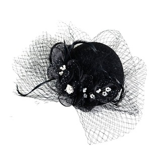 Bán Buôn <span class=keywords><strong>Fancy</strong></span> Giáo Hội <span class=keywords><strong>Hat</strong></span> Tea Party Tiệc Trang Phục Chính Thức Hoa <span class=keywords><strong>Top</strong></span> Mũ Bridal Pháp Wedding <span class=keywords><strong>Hat</strong></span> Đối Với Phụ Nữ Phụ Nữ - Product Image 5
