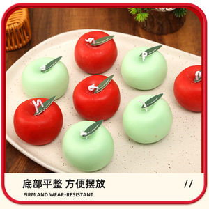 Vela Aromática de Manzana Angju Verde Roja, Duración de 4-12 Horas, Regalo Decorativo para el Hogar y Fiestas - Product Image 5