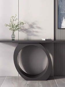 Consolle Ultra-Sottile in Lastra di Roccia di Lusso Leggero, Stile Italiano Moderno, di Fascia Alta per Ingresso, Creativa per Hotel e Ingressi a Parete - Product Image 2