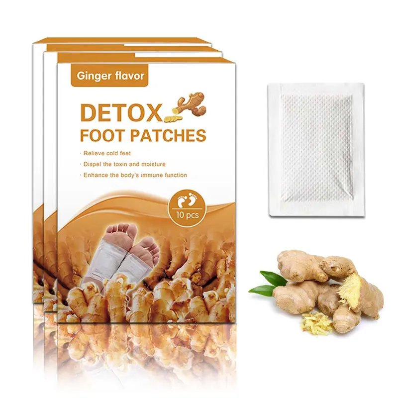 Ginger Detox Foot Patch 2022 hot selling product Detox Foot Patch Free Samples OEM factory