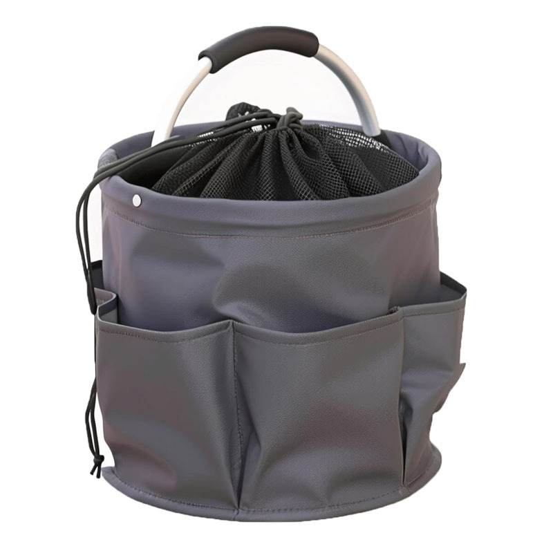 Multifunctional basket with aluminum handle [grey]