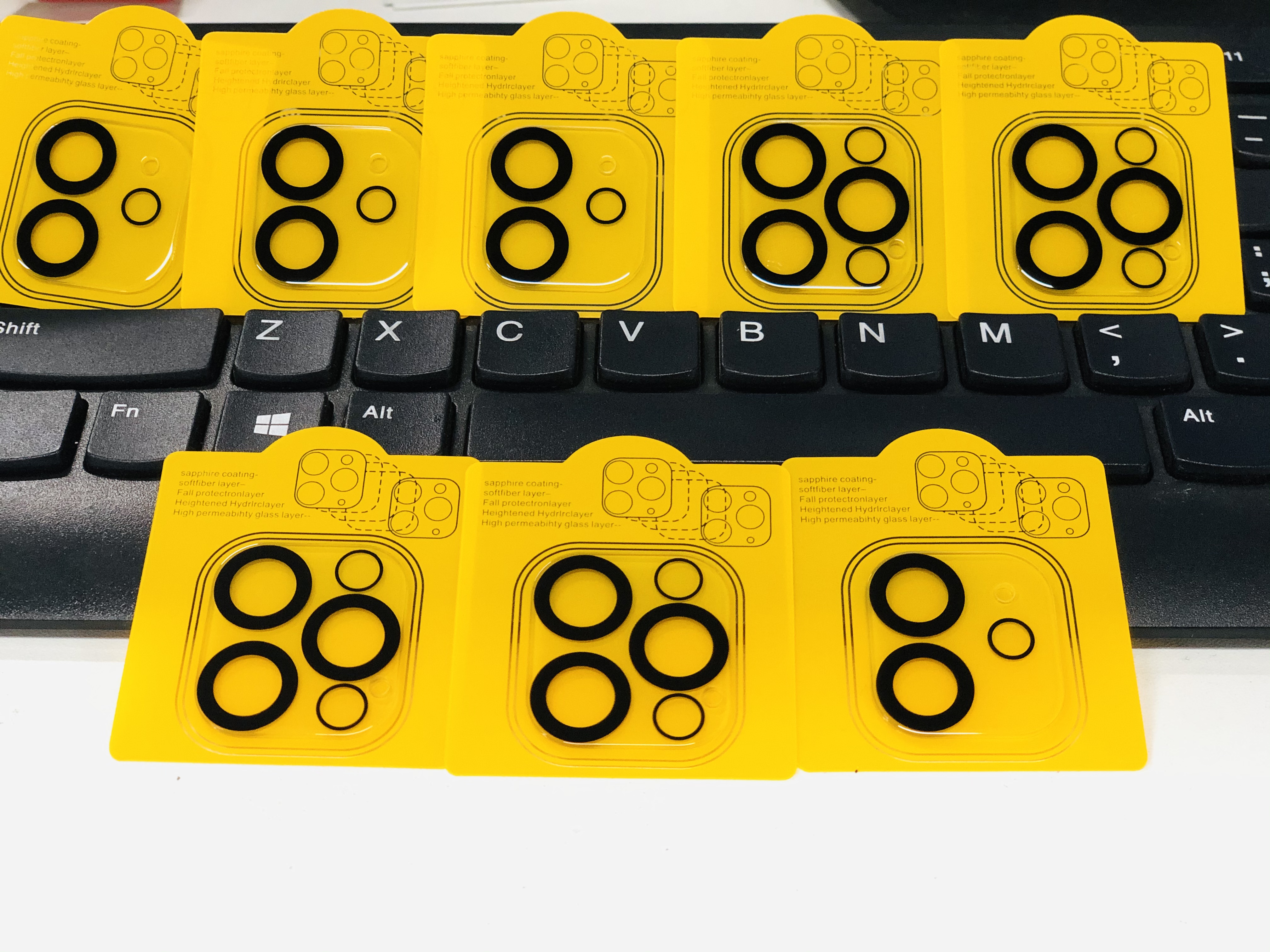 Wholesales Price high quality 3D Full Cover Camera film Protector Glass For iPhone 13 13 mini 13 Pro lens glass  13 Pro Max