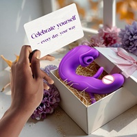 Vibromasseur G-Spot vibrant avec 7 modes de succion et de vibration pour stimulation clitoridienne, des mamelons et anale, contrôle par application pour couples