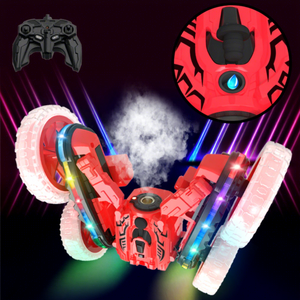 Voiture télécommandée 360 voiture télécommandée rotative avec lumière et pulvérisation entraînement 2.4Ghz jouets <span class=keywords><strong>de</strong></span> contrôle pour enfants jouets d'intérieur et d'extérieur - Product Image 6