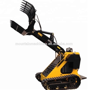 Blade <span class=keywords><strong>Dozer</strong></span> Mini Beroda Rantai Kompak untuk Mini Skid Steer Loader MMT80 Dijual - Product Image 5