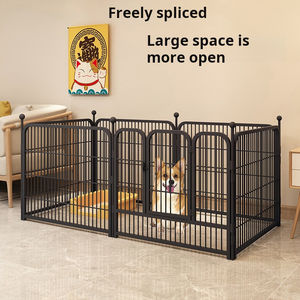 Valla multifuncional para perros, corralito extensible para interiores y exteriores para cachorros con diseño antiescape - Product Image 4