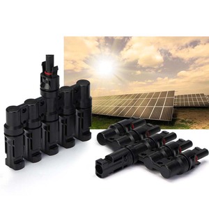 Connettore a T a Cinque/Quattro Vie per Assemblaggio <span class=keywords><strong>Pannelli</strong></span> Solari, Connettore Fotovoltaico, Hotspot per Nuova Energia Solare - Product Image 1