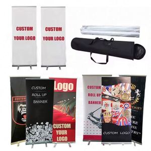 Banner Enrollable Portátil y Conveniente con Impresión Personalizada, Base Grande - Product Image 1