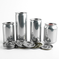 Vente en gros à faible MOQ : Bouteilles standard de 330 ml et 500 ml avec logo imprimé et couvercles en aluminium