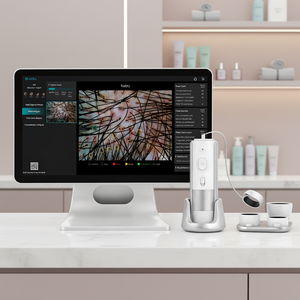 เครื่องวิเคราะห์หนังศีรษะและเส้นผม 2026 Spa Skin Hair Scalp Detector หน้าจอ 15.6 นิ้ว ระบบ AI อัจฉริยะ สำหรับวินิจฉัยหนังศีรษะและวิเคราะห์เส้นผม - Product Image 1