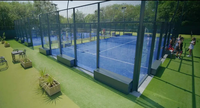 2025 Nouveau Design Synthétique Gonflable Paddle Tennis Court et Courts Padel Court Fournisseur De Chine