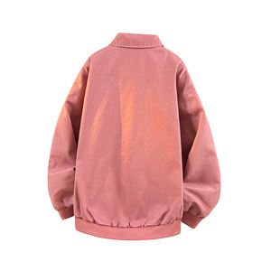 Chaqueta de Cuero Retro Americana para Hombre 2025 con Logotipo Personalizado, Estilo Casual Holgado y Largo para Invierno, Primavera/Otoño, Nuevo Estilo Clásico - Product Image 3