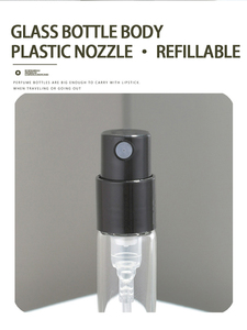 Bouteilles d'échantillon de parfum en verre de 2ml 2.5ml-Mini flacons d'essai de parfum de luxe - Product Image 4