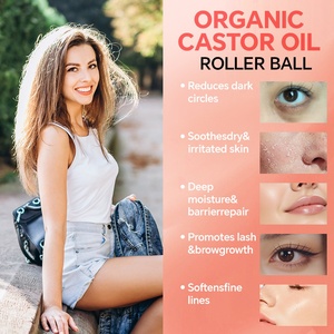 Olio di Ricino Biologico USDA <span class=keywords><strong>50ml</strong></span> Roll-On, Pressato a Freddo, Senza Esano, Idratante Delicato e Lenitivo per una Pelle Morbida - Product Image 4