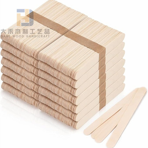 150PCS đa chức năng bằng gỗ tẩy lông Popsicle <span class=keywords><strong>Craft</strong></span> Stick DIY gỗ sáp thủ công Gậy cho lưỡi depressors Ice Cream <span class=keywords><strong>Craft</strong></span> dự án - Product Image 1