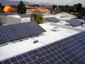 Solar Photovoltaic Panel Factory <strong>Flat</strong> Roof <strong>System</strong> with Adjustable Foot Supports, Front and Rear Legs Adjustable - Product Image 5