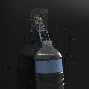 Metal PVC Hooks Single-Tier Self-Adhesive Transparent Wall-Mounted for Bathroom Kitchen <b>Living</b> Room Material - Product Image 6