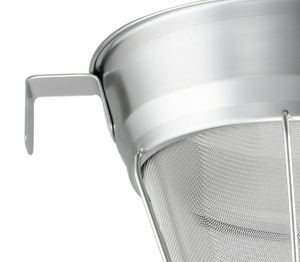 Funil de Cozinha Comercial em Aço Inoxidável 304 com Base e Peneira Cônica - Product Image 3