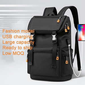 Custom Casual Laptop <b>Backpack</b> Rucksack <b>Roll</b> <b>Top</b> Water Resistant Lightweight Daypack Business Rucksack School <b>Backpack</b> - Product Image 2