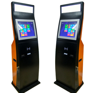 Kiosque de paiement en libre-service à écran tactile Hunghui en promotion – Kiosque de paiement de factures, Kiosque de paiement en espèces, compatible Windows 10/Android/Linux OS et SDK AC - Product Image 1
