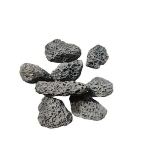 Volcanic filter medium natural red black volcanic rock aquarium lava