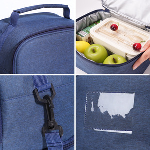 Borsa Termica Impermeabile in Oxford con Tracolla, Borsa Frigo Portatile per <span class=keywords><strong>Picnic</strong></span> e Uso Esterno, Grande Capacità - Product Image 2