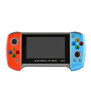 X18 Plus Handheld Video Game Console 4.3 Inch Hd 8g Portable Retro Screen Game Player Mp5 Gaming Tv Music Video Games Machine