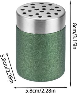 304 Stainless Steel Seasoning Storage Tanks Luxury Spice Shaker Bottle Spice Village <b>Jars</b> Multipurpose Spice Bottle - Product Image 5