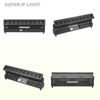 Luces Móviles de Barra de Píxeles Impermeables para Exteriores, 10x60w, Zoom RGBW, Iluminación de Escenario para Conciertos, Festivales y Espectáculos