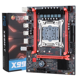 HUANANZHI X99M-T anakart LGA2011-<span class=keywords><strong>3</strong></span> çift kanal <span class=keywords><strong>DDR3</strong></span> 1866/1600/1333MHz 64GB 3xSATA2.0 3Gbps arayüzleri fabrika toptan - Product Image 1
