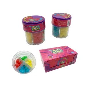 Wholesale Custom Private Label Colorful Fruit flavor Candy Sweet Jelly bean