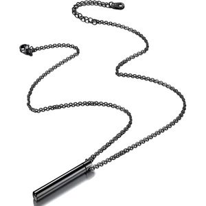 Wholesale Modern Stainless Steel Ashes Cremation Jewelry-Cremains Pendant Necklace and Pet Memorial <b>Urn</b> Casket - Product Image 4