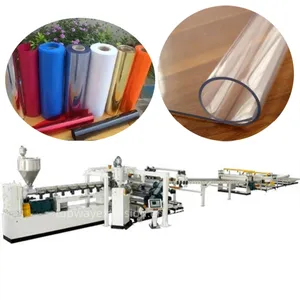 PET PP PVC soft Sheet plate Extruding making Machine Transparent rigid sheet Extrusion PET Plastic Sheet Machinery production