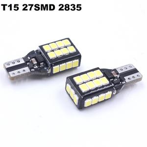 T10 T15 led ampoules d'éclairage intérieur w5w t10 W16W T15 27smd 2835 24smd 4014 canbus voiture porte queue <span class=keywords><strong>coffre</strong></span> signal lumière ampoule t10 led - Product Image 2