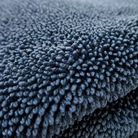 Serviette en microfibre 1400 Gsm Serviette de séchage Chiffons en microfibre Lavage attentionné Chiffons de nettoyage en microfibre pour les détails de voiture 1200gsm