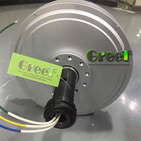 Moteur à aimants permanents à rotor externe personnalisé de 100 kW, 300 tr/min, longue durée de vie pour projet éolien de grande envergure