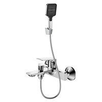 Meilleures ventes Robinet de baignoire à cascade en laiton de luxe Ablution mural Robinets de douche