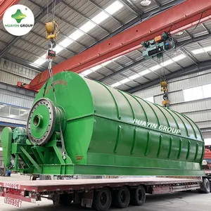 Pyrolysis Plant Waste Plastic Tire Recycling Automatic Waste Plastic Pyrolysis Plant Convert Plastic To Diesel Machine
