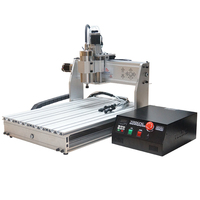 6040Z-2200W CNC Routeur 2200W USB Port Machine De Gravure 2.2KW Vis À Billes 3 axes 4 axes En Option Mach3 220V 110V Forage Fraisage